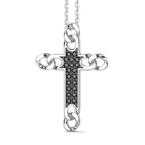 Collier Zancan en argent...