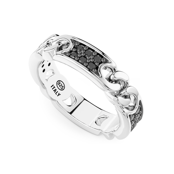 Bague Zancan en argent...