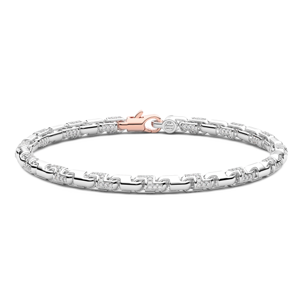 Bracelet Zancan en or blanc...