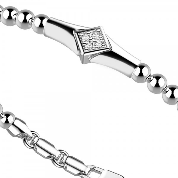 Zancan silver bracelet with...