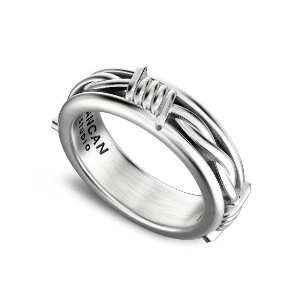 Bague en argent Zancan Studio.