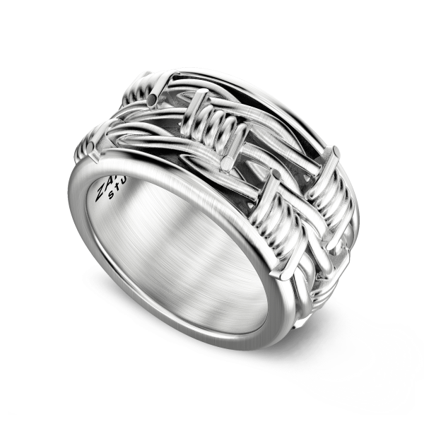 Bague en argent Zancan Studio.