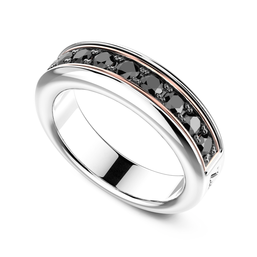 Anello Zancan in oro 18kt e diamanti.