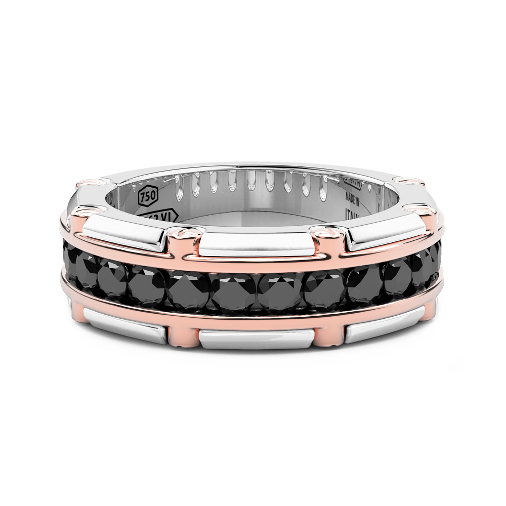 Anello Zancan in oro 18kt e diamanti.