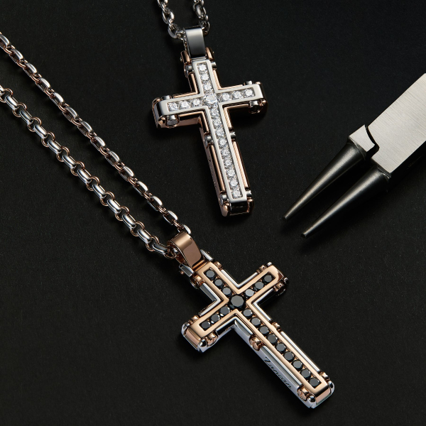 Collana Zancan in oro 18k e...