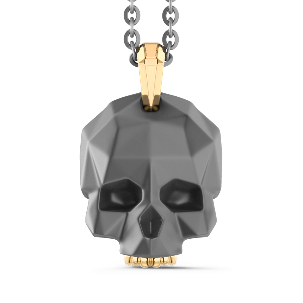 Collana Zancan in Titanio e Oro 18kt.