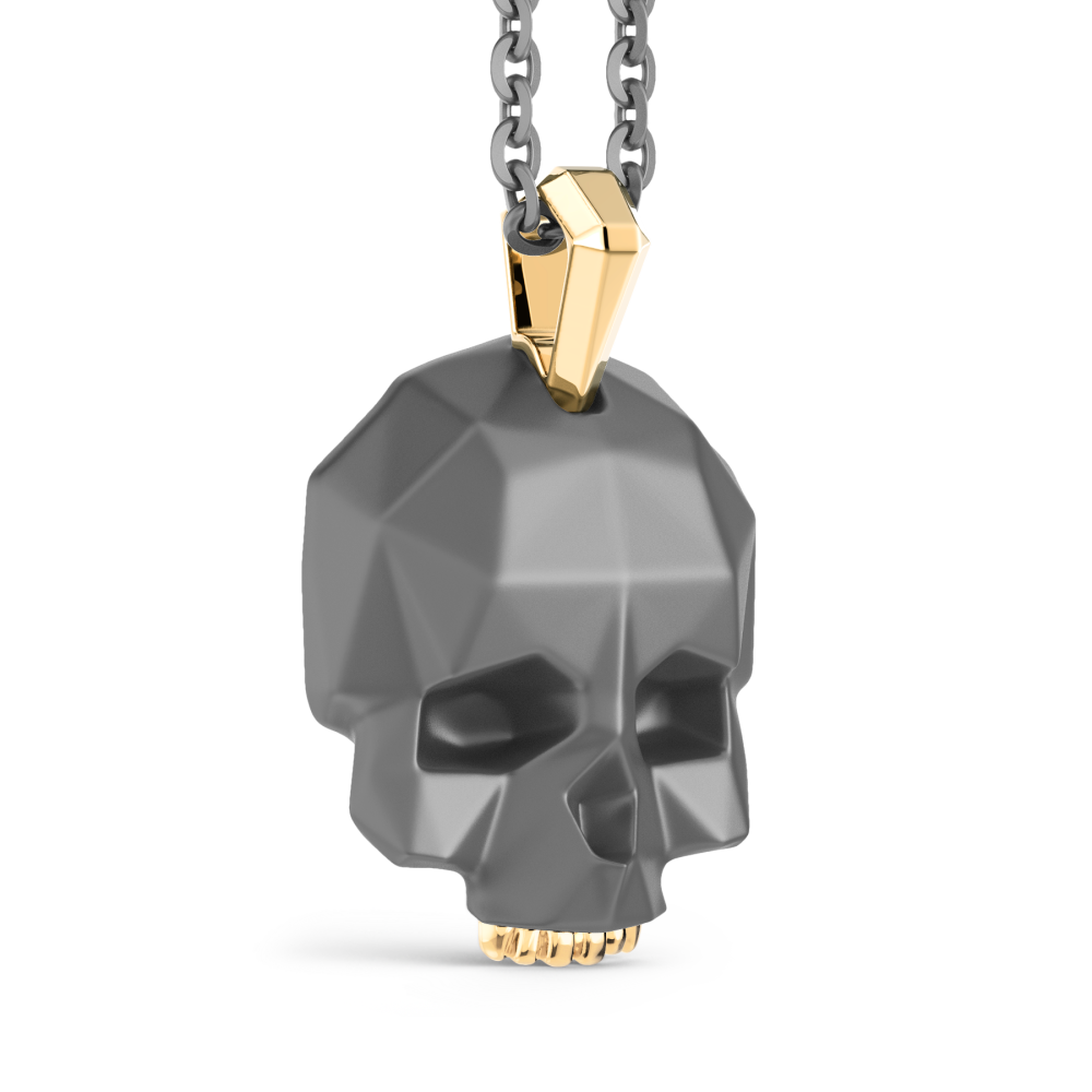 Collana Zancan in Titanio e Oro 18kt.