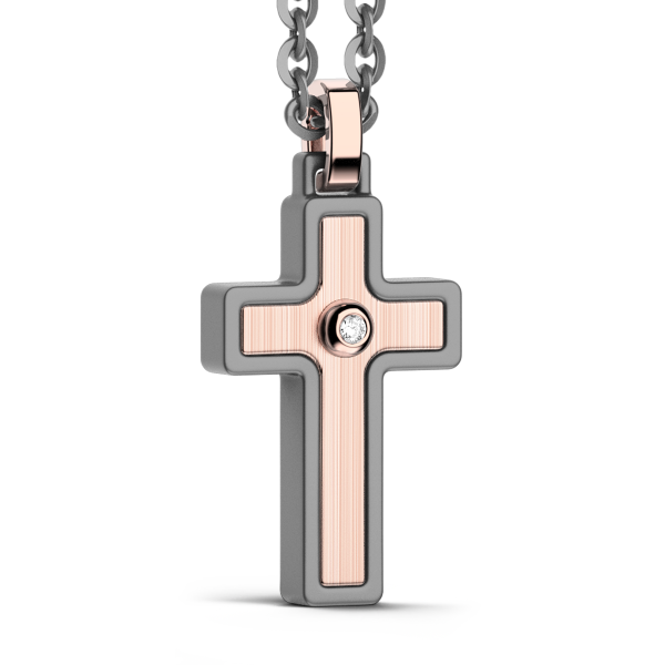 Collar Zancan en titanio y...