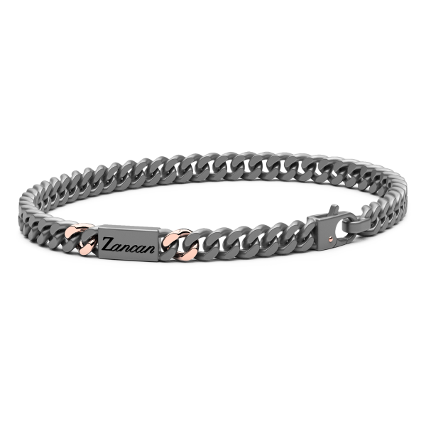 Pulsera Zancan de Titanio y...