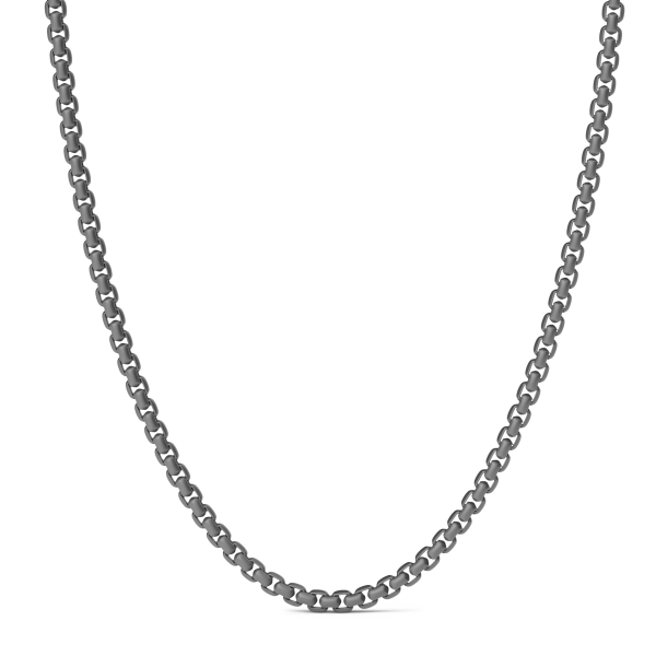 Collana Zancan in titanio, oro 18kt e diamanti bianchi