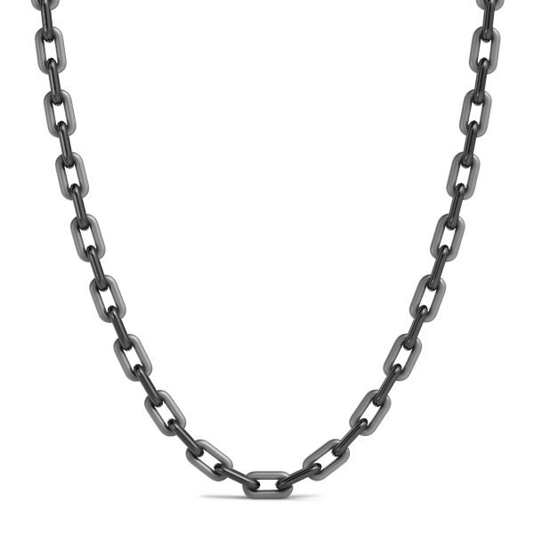 Catena Zancan in titanio, ceramica e oro 18kt