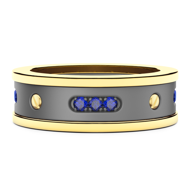 Anello Zancan in titanio,...