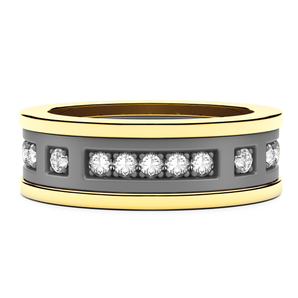 Anello Zancan in titanio,...