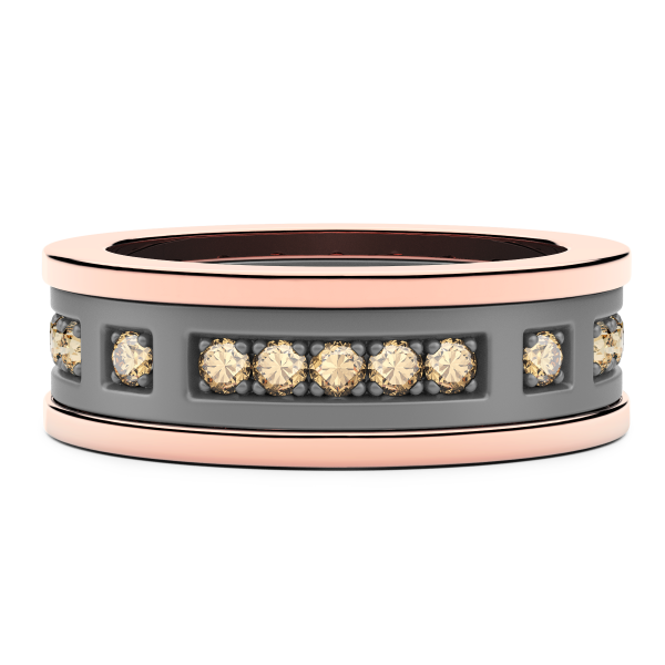 Anello Zancan in titanio,...