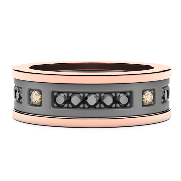 Anello Zancan in titanio,...