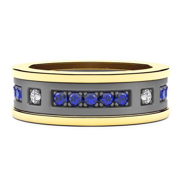 Anello Zancan in titanio,...