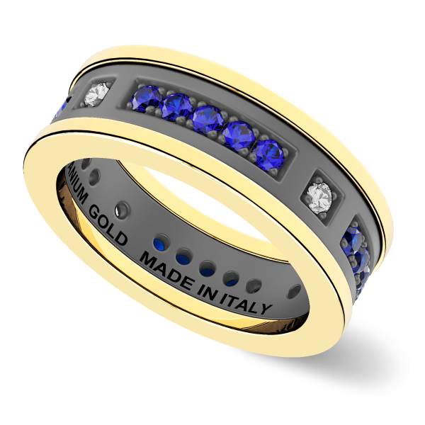 Anello Zancan in titanio,...