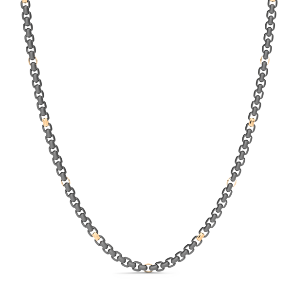 Collana Zancan in titanio,...