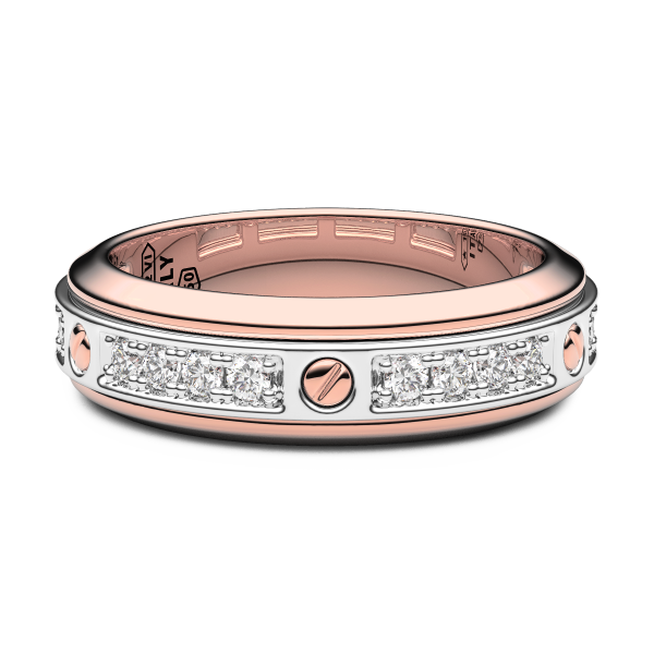 Anello Zancan in oro 18kt e...