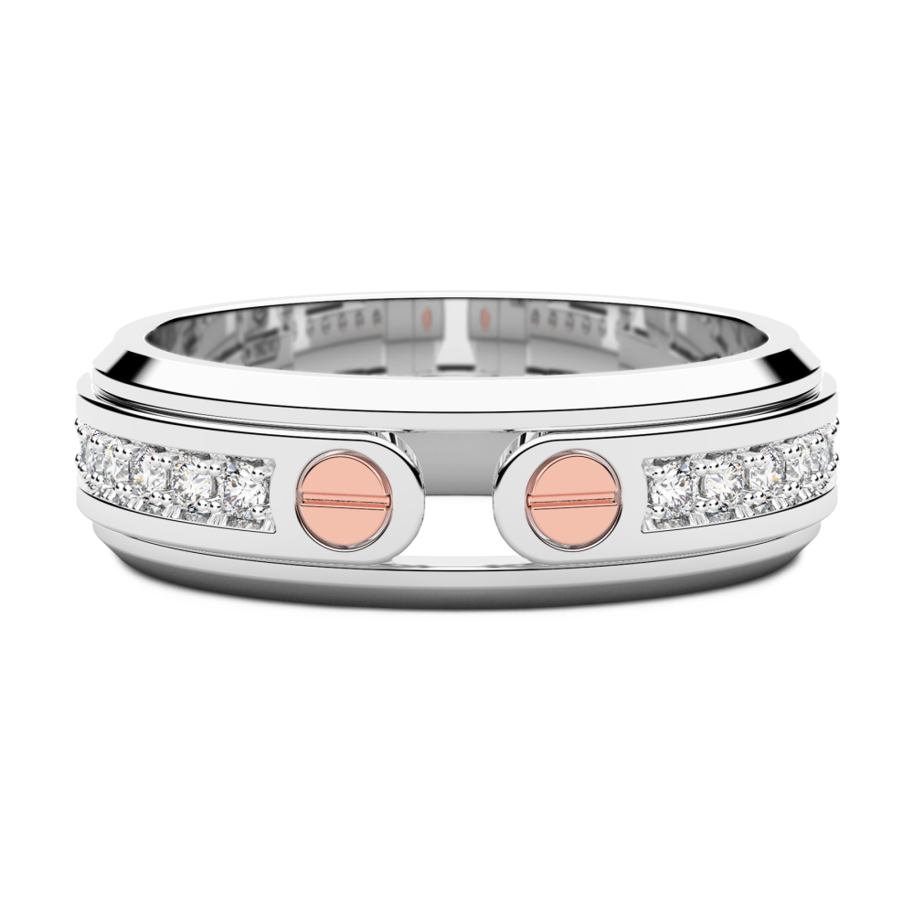 Bague Zancan en or 18 carats et diamants