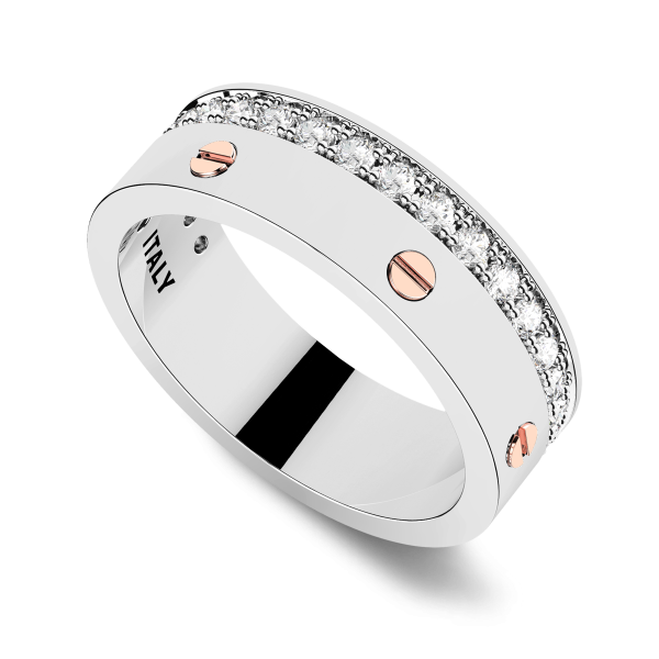 Anello Zancan in oro 18kt e...