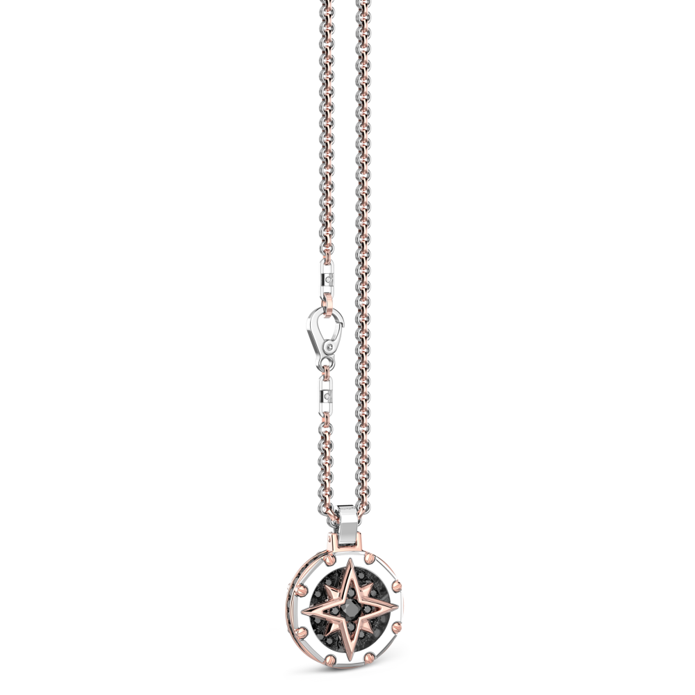Collana con pendente Zancan in oro 18kt e diamanti