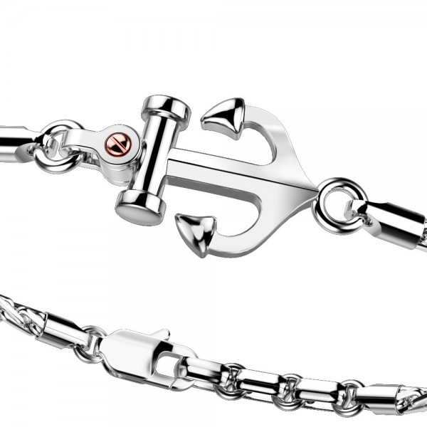 Zancan bracelet with silver...