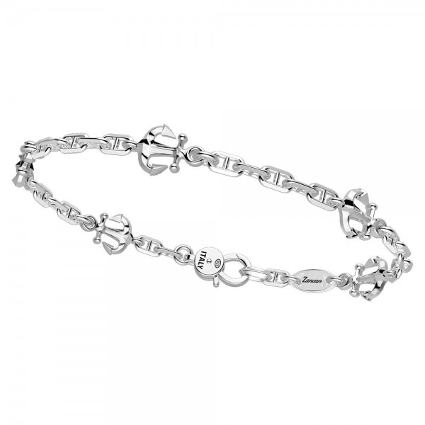 Pulsera Zancan de plata con...