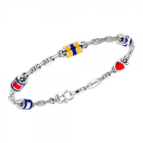 Zancan silver bracelet with...