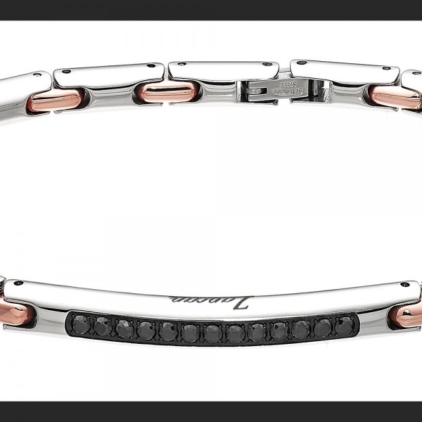 Zancan steel bracelet with...