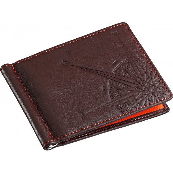 Wallet with spring made...