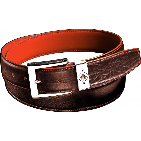 Zancan leather belt with...