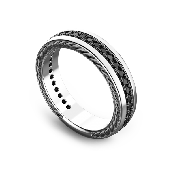 Zancan silver band ring...