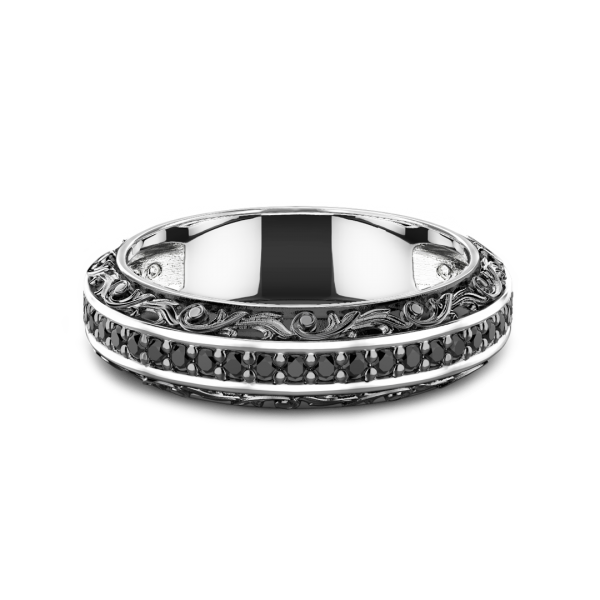 Zancan silver band ring...