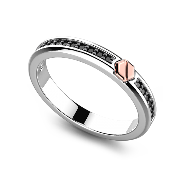 Zancan silver band ring...