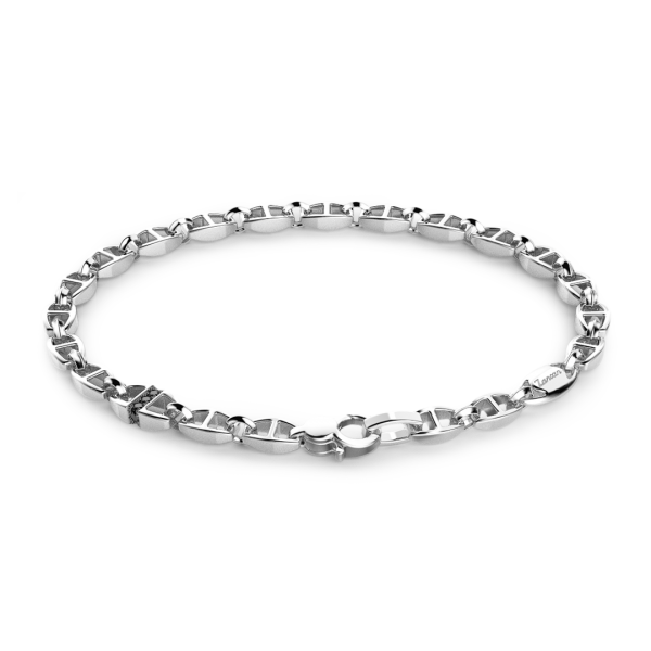 Bracciale solo maglia Zancan in argento