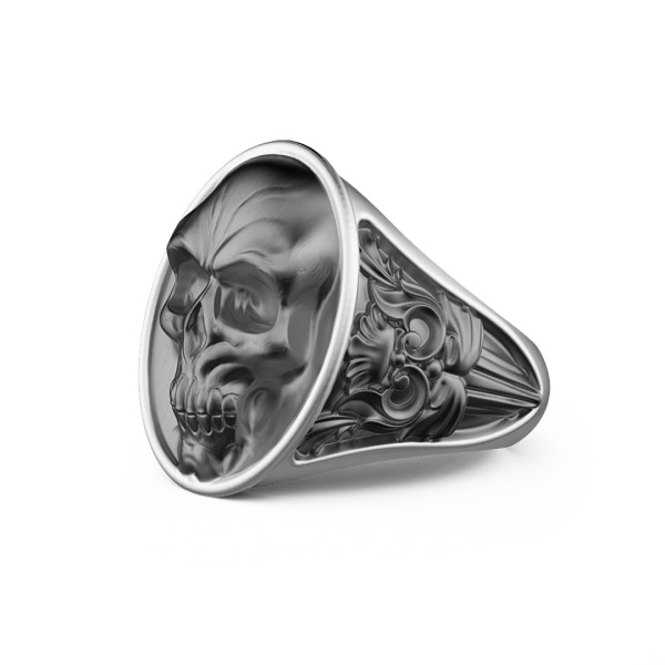 Zancan silver ring with...