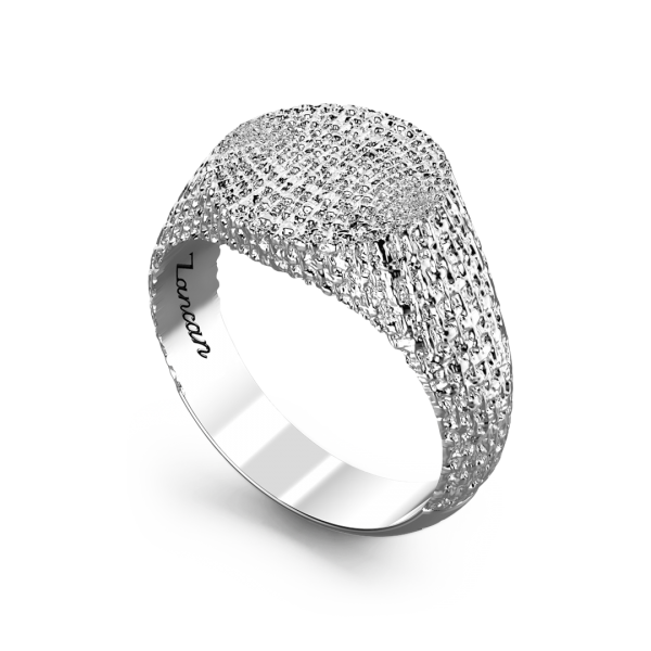 Zancan silver ring.