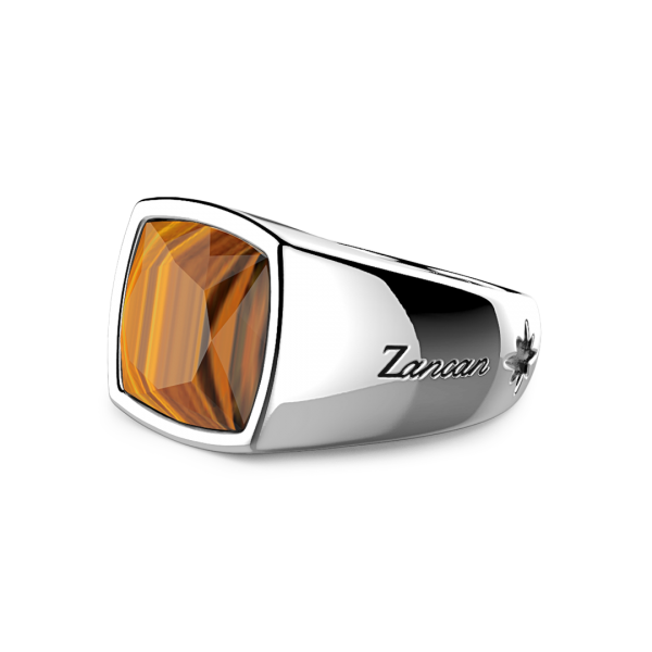 Zancan silver ring with...