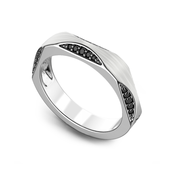 Zancan silver ring with...