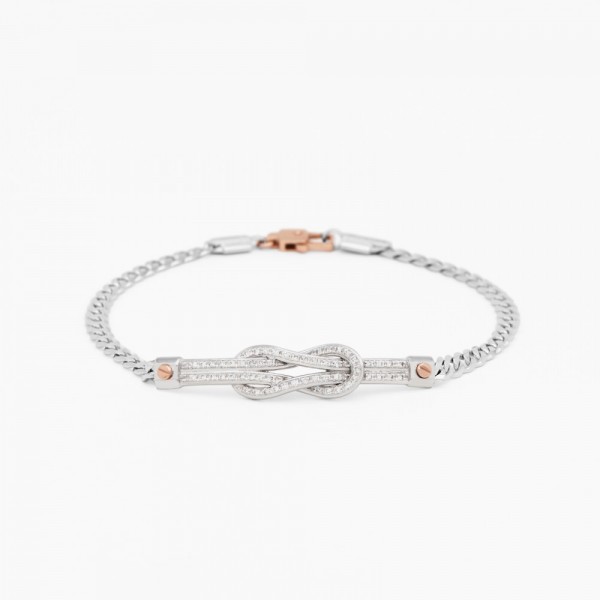 Zancan white gold bracelet...