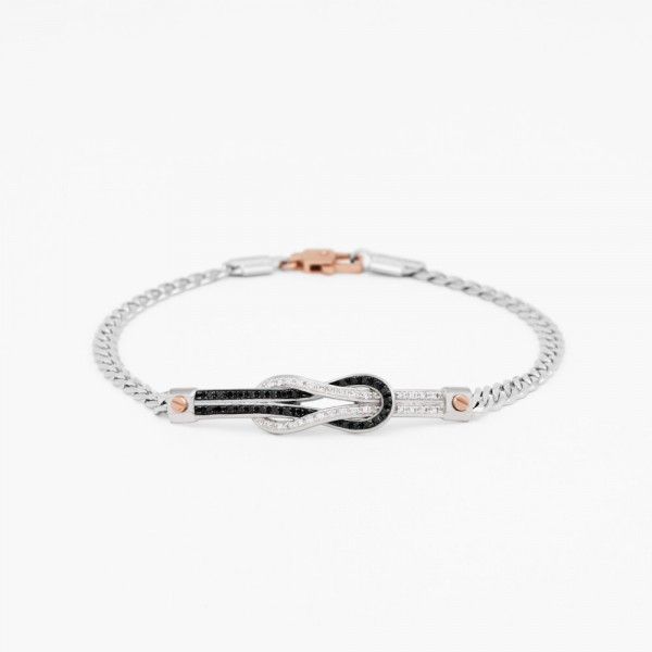 Zancan white gold bracelet...