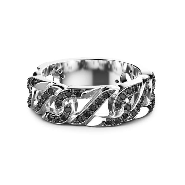 Zancan silver band ring...