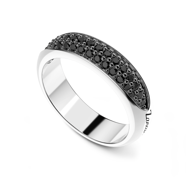 Zancan silver band ring...