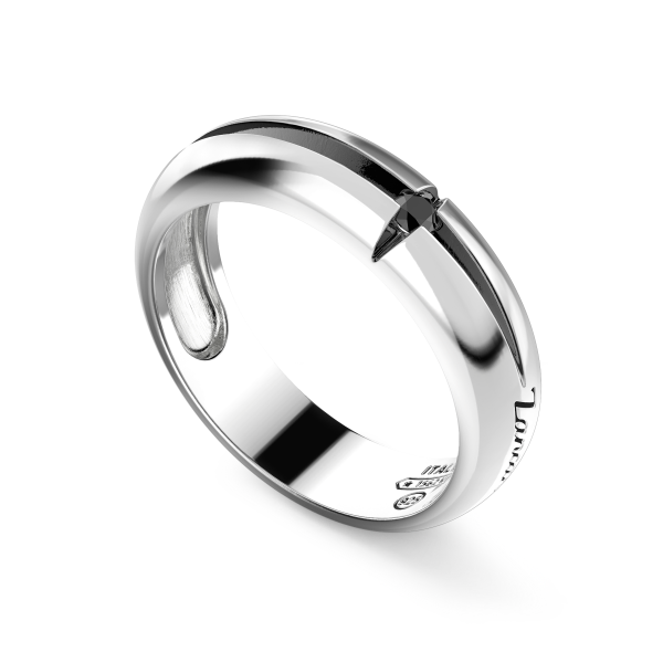 Zancan silver band ring...