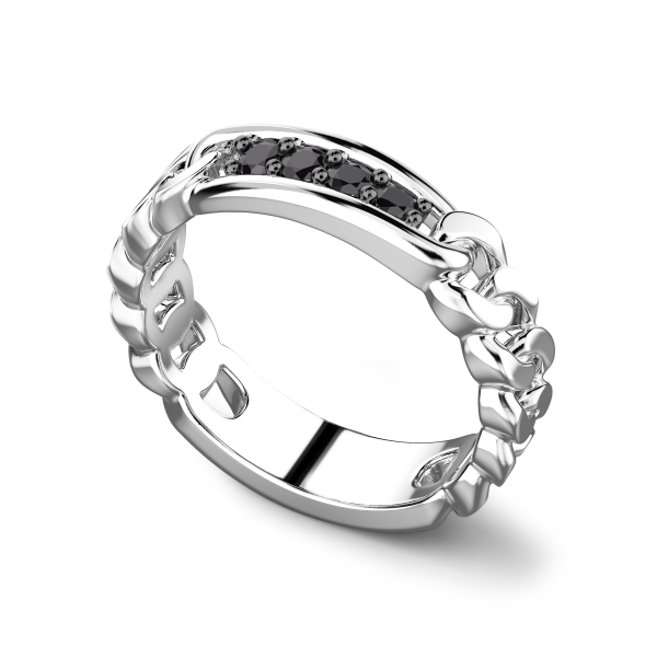 Zancan silver band ring...