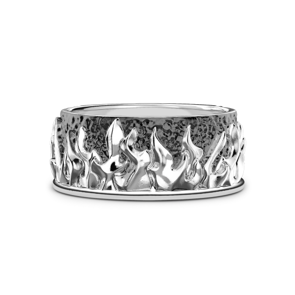 Zancan silver band ring...