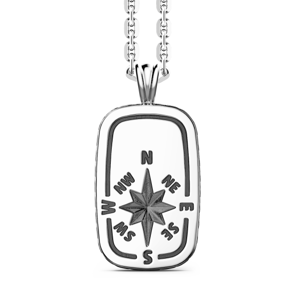 Collier Zancan en argent...