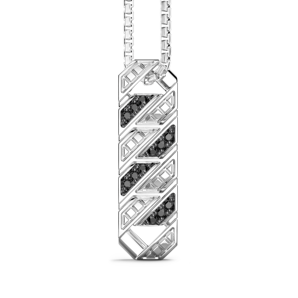 Collier Zancan en argent...