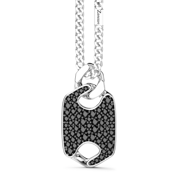 Collier Zancan en argent...